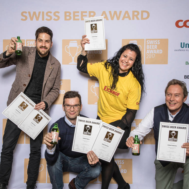 Sei volte d’oro: Eichhof è uno dei birrifici più premiati allo Swiss Beer Award