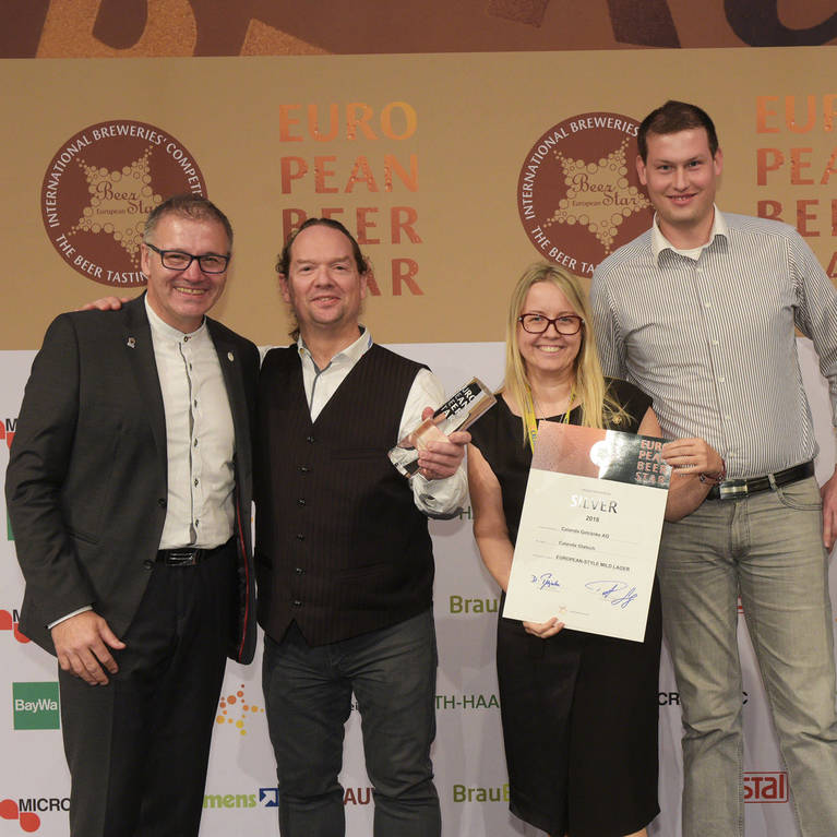 Calanda Glatsch d’argento allo European Beer Star 2018