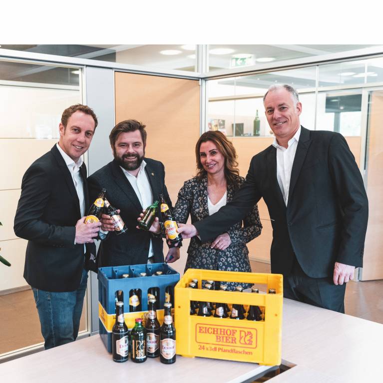 Eichhof ist neues Bier des HC Lugano
