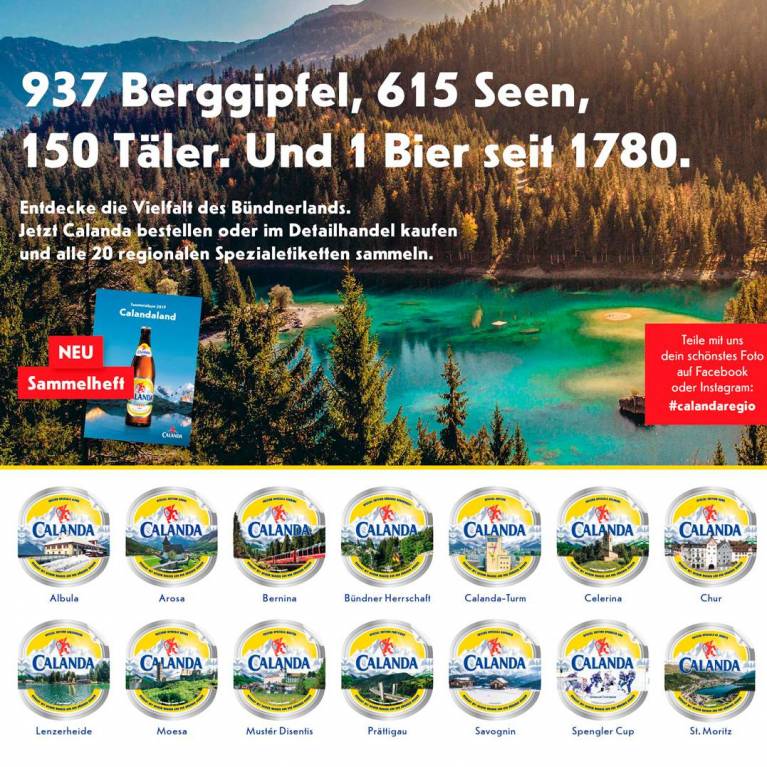 Calanda regional: Das Bünderland im Sammelfieber